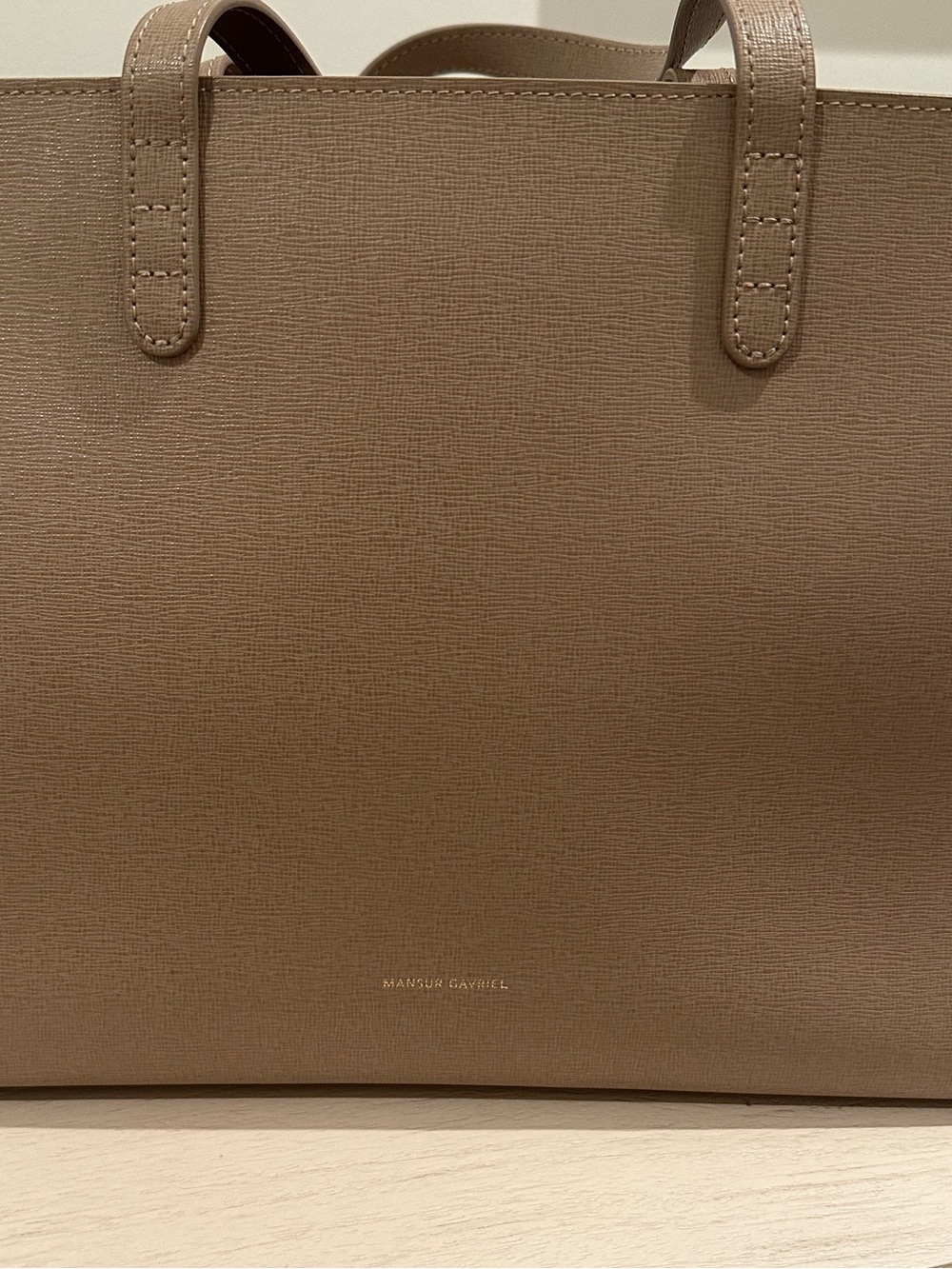 Mansur Gavriel Small Zip Tote Beige - Picture 3 of 7